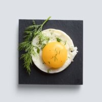 Breakfast with egg